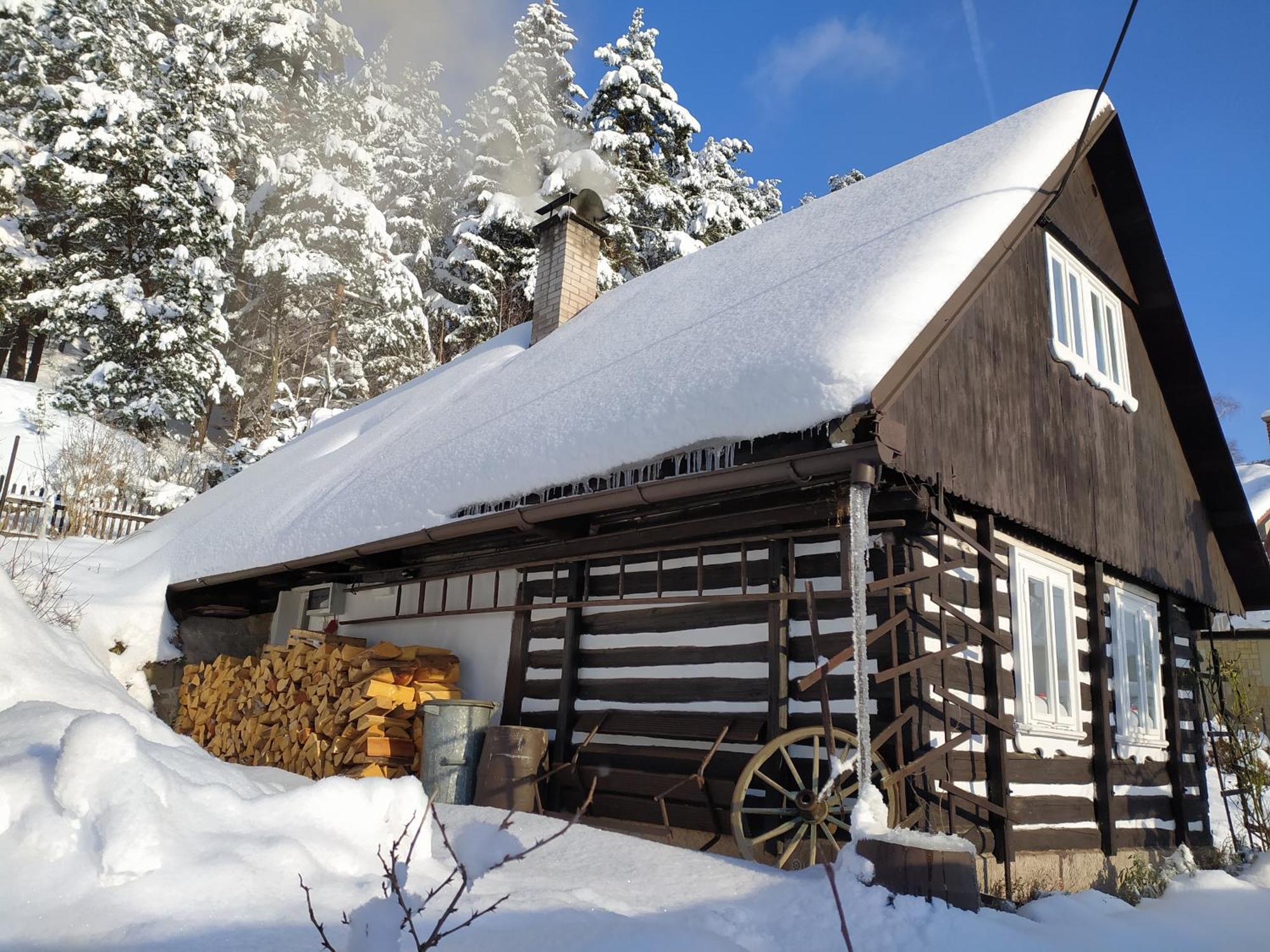Ubytování Roubenka Koberovy Exterior foto